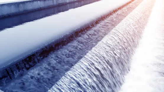 Station de production d’eau potable