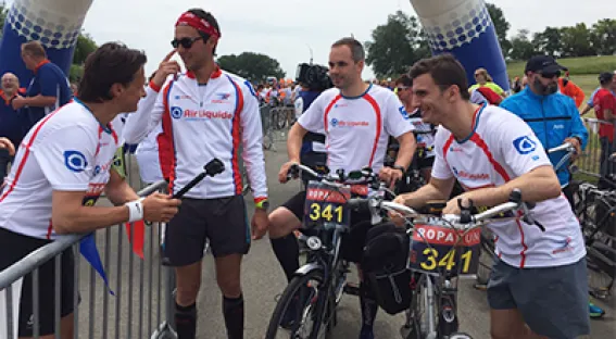 Air Liquide belgie nederland CSR en Roparun