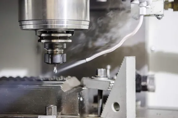 Cryo machining metaal